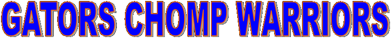 GATORS CHOMP WARRIORS